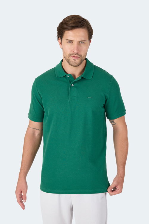 Slazenger VALE KTN Erkek Tişört Yeşil