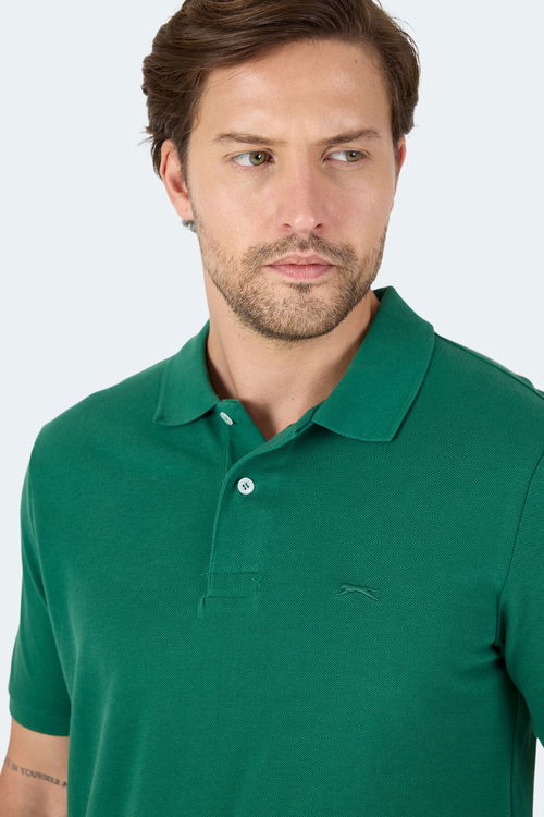 Slazenger VALE KTN Erkek Tişört Yeşil
