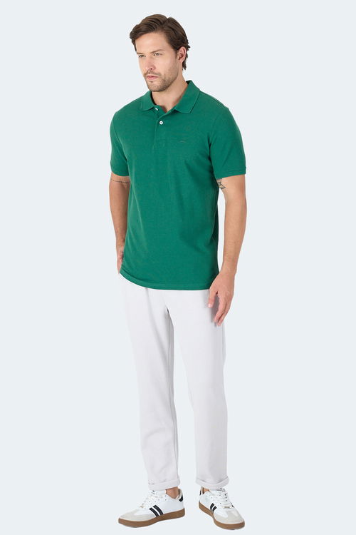 Slazenger VALE KTN Erkek Tişört Yeşil