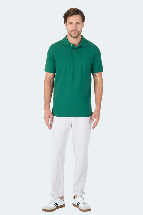 Slazenger VALE KTN Erkek Tişört Yeşil