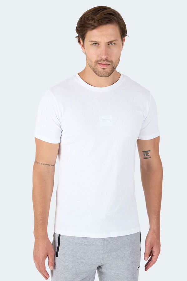 Slazenger VANN IN Erkek Tişört Beyaz