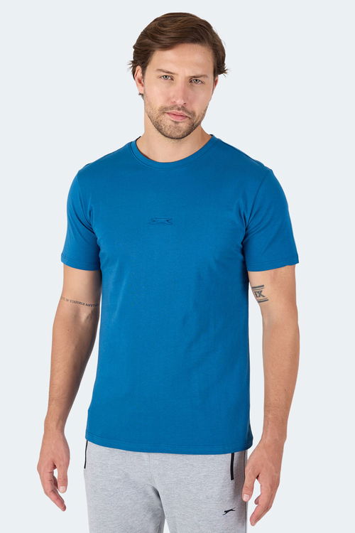 Slazenger VANN IN Erkek Petrol Tişört