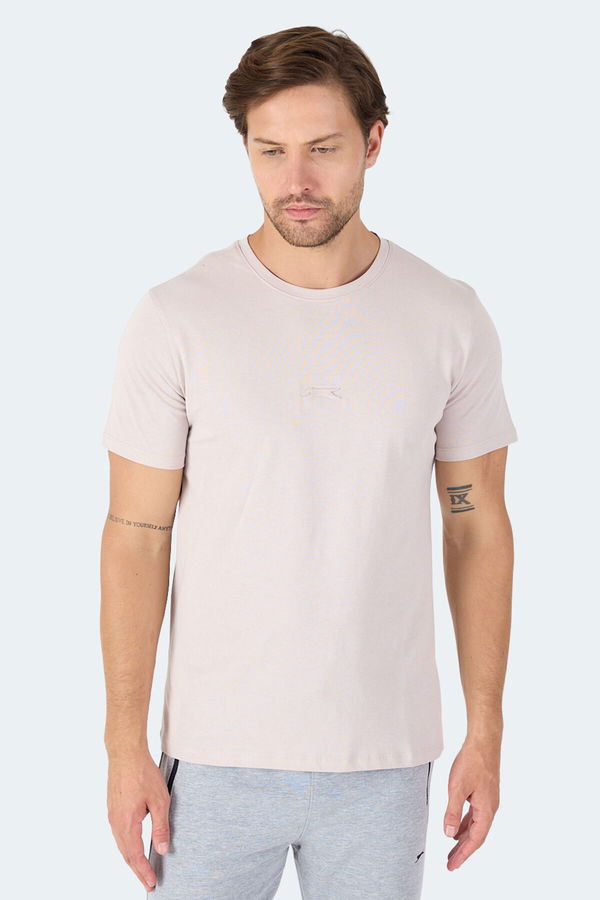 Slazenger VANN IN Erkek Tişört Taş Gri