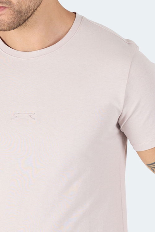 Slazenger VANN IN Erkek Taş Gri Tişört