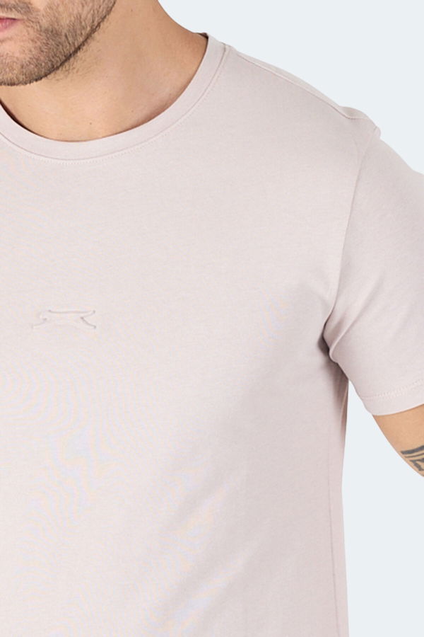 Slazenger VANN IN Erkek Tişört Taş Gri