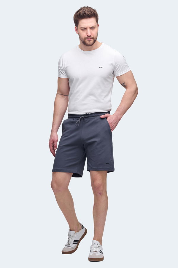 Slazenger VARDAH Erkek Şort Koyu Gri