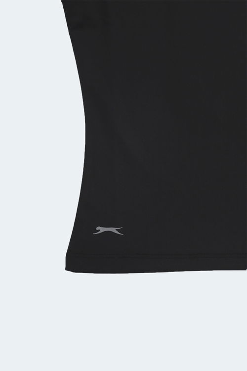 Slazenger VATIK Kadın Atlet Beyaz - Gri - Siyah