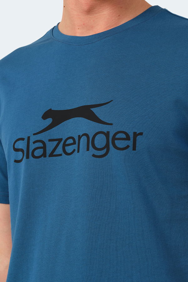 Slazenger VEERA IN Erkek Tişört Petrol