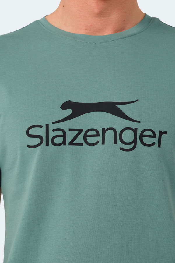 Slazenger VEERA IN Erkek Tişört Su Yeşili