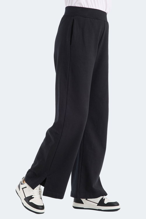 Slazenger VEGETABLE Kadın Siyah Pantolon