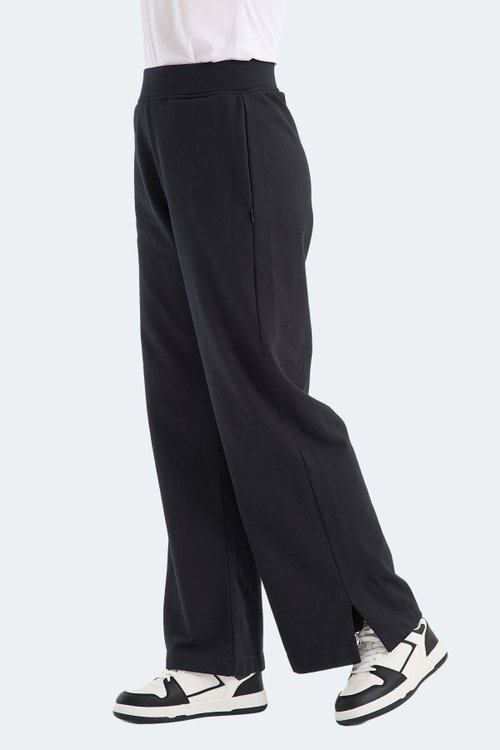 Slazenger VEGETABLE Kadın Siyah Pantolon