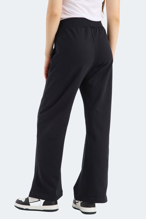 Slazenger VEGETABLE Kadın Siyah Pantolon