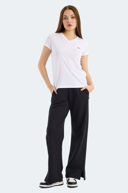 Slazenger VEGETABLE Kadın Siyah Pantolon