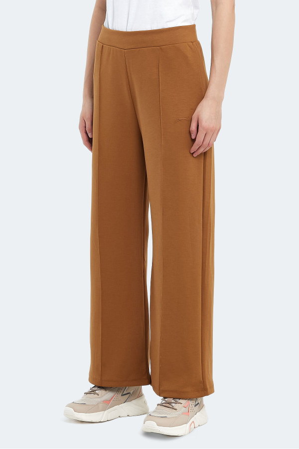 Slazenger VELASCO I Kadın Bol Paça Hardal Pantolon