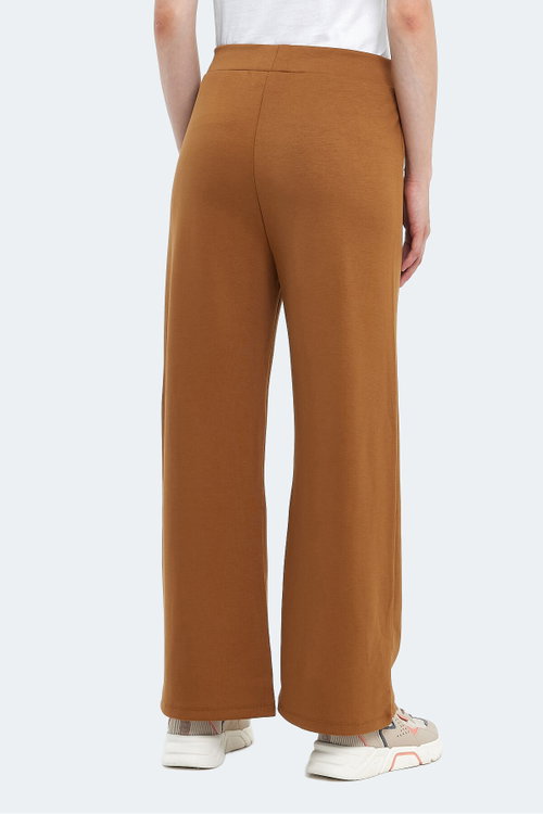Slazenger VELASCO I Kadın Bol Paça Hardal Pantolon