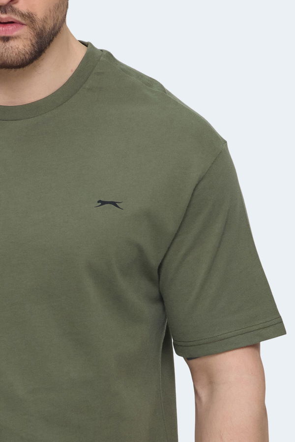 Slazenger VELLAMO Erkek Tişört Haki