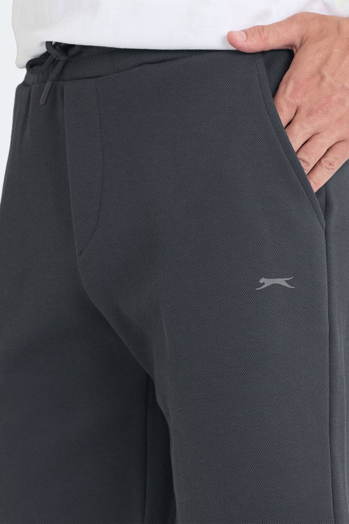 Slazenger VELVELA I Erkek Cepli Koyu Gri Şort