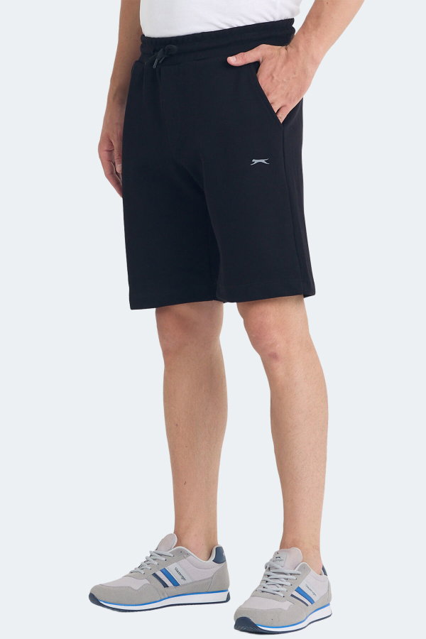 Slazenger VELVELA I Erkek Cepli Siyah Şort