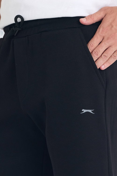 Slazenger VELVELA I Erkek Cepli Siyah Şort