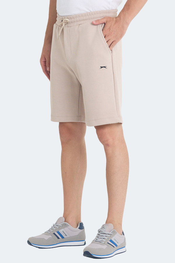 Slazenger VELVELA I Erkek Cepli Taş Gri Şort