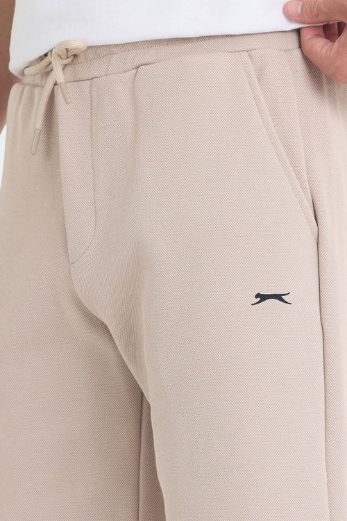 Slazenger VELVELA I Erkek Cepli Taş Gri Şort