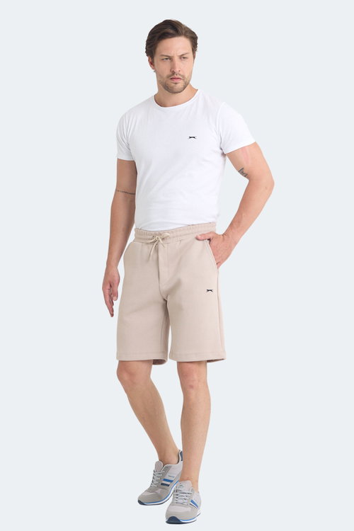 Slazenger VELVELA I Erkek Cepli Taş Gri Şort