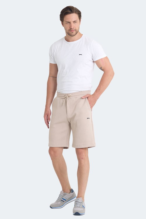 Slazenger VELVELA I Erkek Cepli Taş Gri Şort