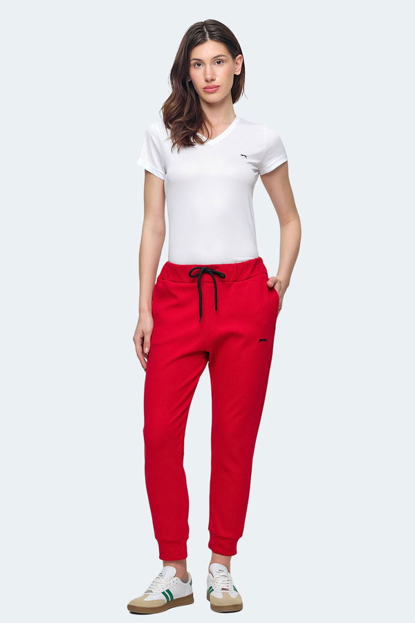 Slazenger VETERAN RBN Kadın Eşofman Altı Kırmızı