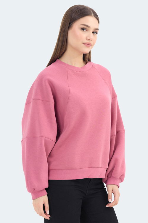 VIA Kadın Sweatshirt Gül