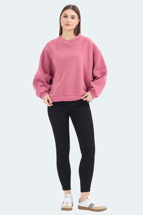 VIA Kadın Sweatshirt Gül