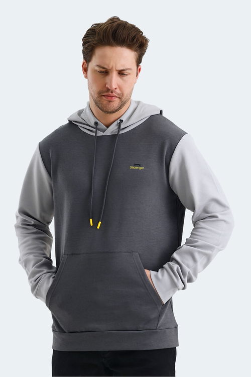 VIOLA Erkek Sweatshirt Koyu Gri / Siyah