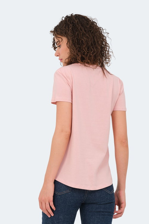 Slazenger VIRAJ Kadın Fuşya Tişört
