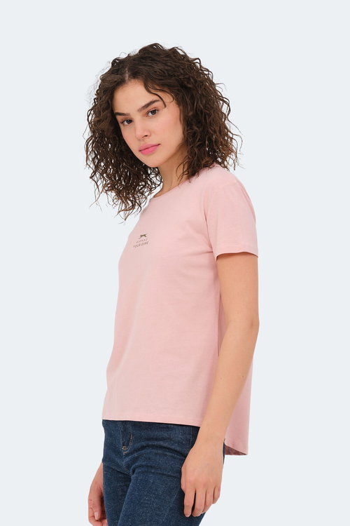 Slazenger VIRAJ Kadın Fuşya Tişört