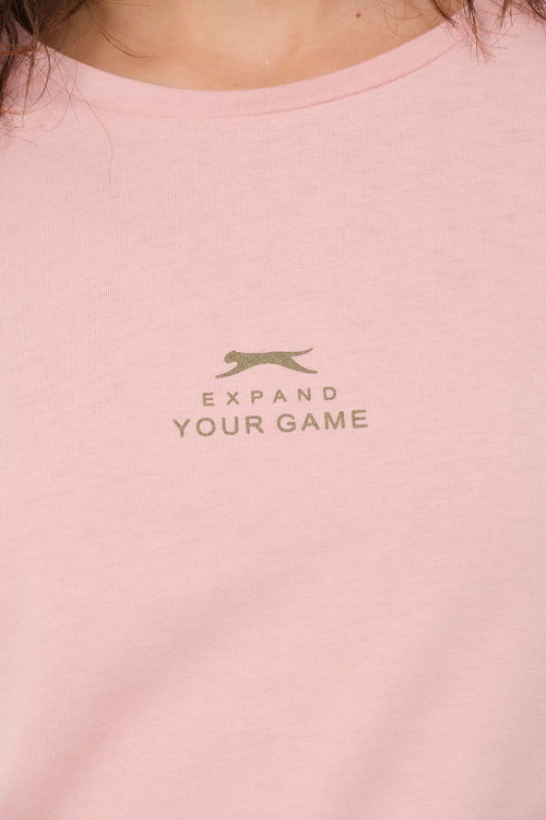 Slazenger VIRAJ Kadın Fuşya Tişört