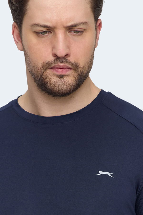 Slazenger VISHAL KTN Erkek Tişört Lacivert
