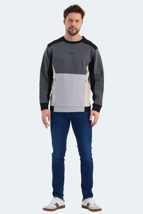 VITALI Erkek Sweatshirt Siyah