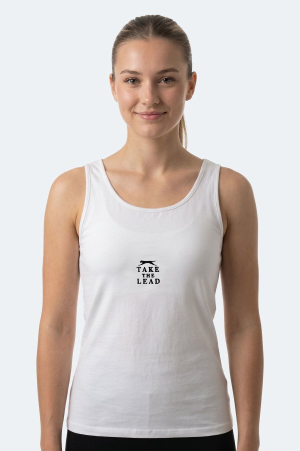 Slazenger VLADLEN 3 lü Set Kadın Beyaz - Siyah - Taş Gri Atlet