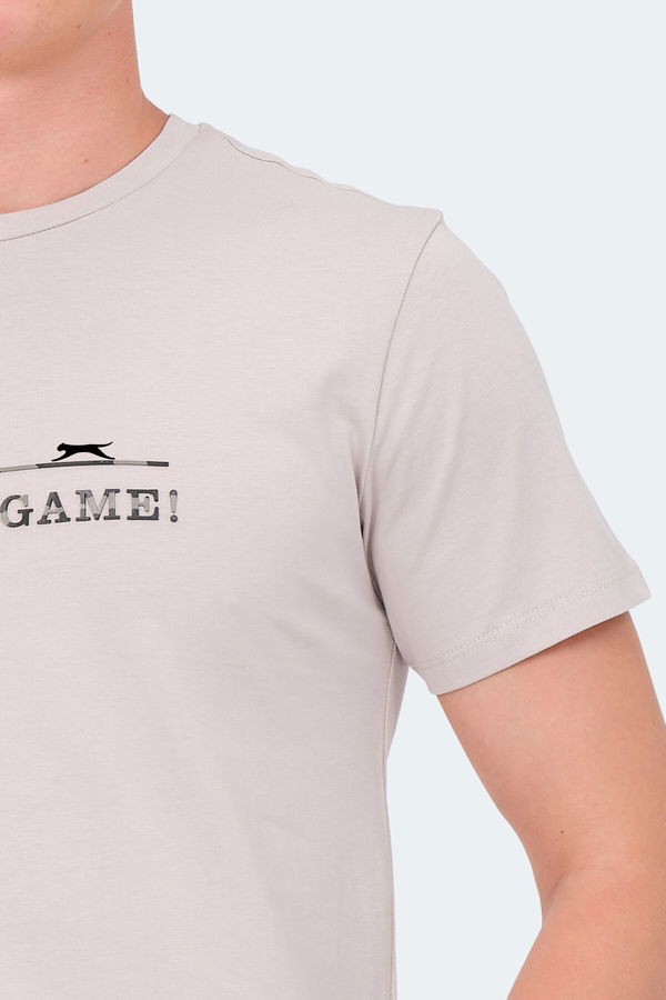 Slazenger VOLKER I Erkek Tişört Taş Gri