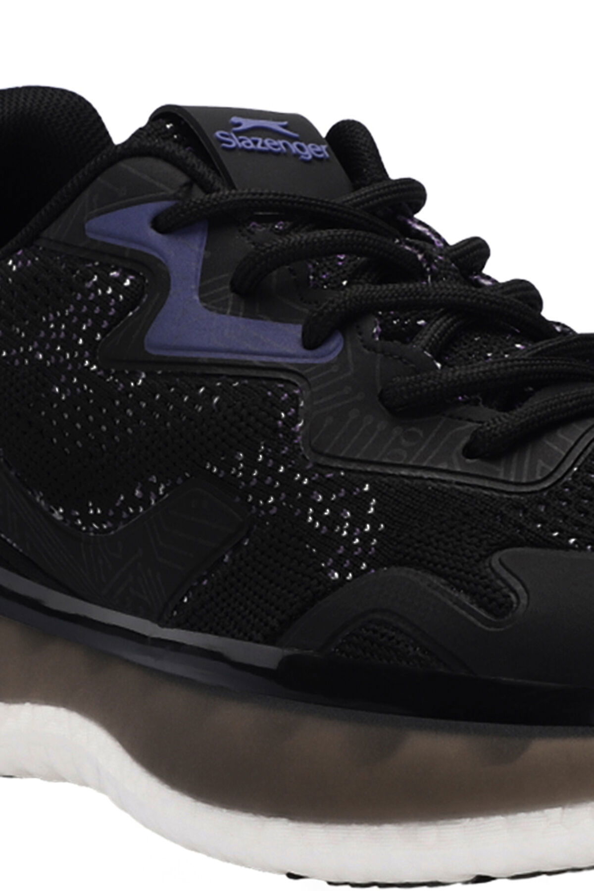 Slazenger WALK I Erkek Siyah Koşu & Yürüyüş Spor Ayakkabısı - Thumbnail