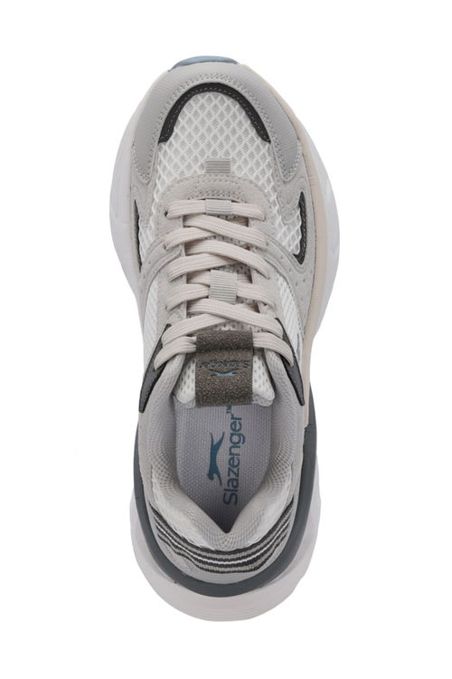 Slazenger WIND Kadın Sneaker Ayakkabı Beyaz / Gri