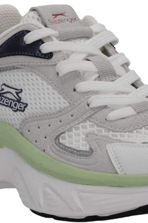 Slazenger WIND Kadın Sneaker Ayakkabı Beyaz / Lacivert