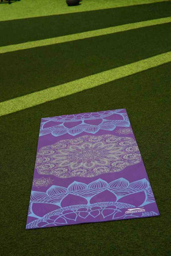 Yoga Mat 173*61 cm - 4 mm Unisex Yoga Minder Ve Matları Mor