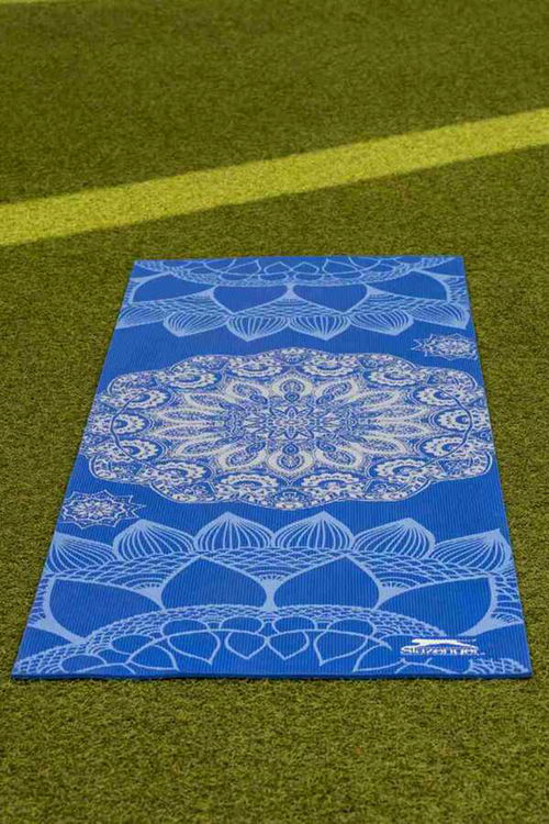 Yoga Mat 173*61 cm - 6 mm Unisex Yoga Minder Ve Matları Mavi