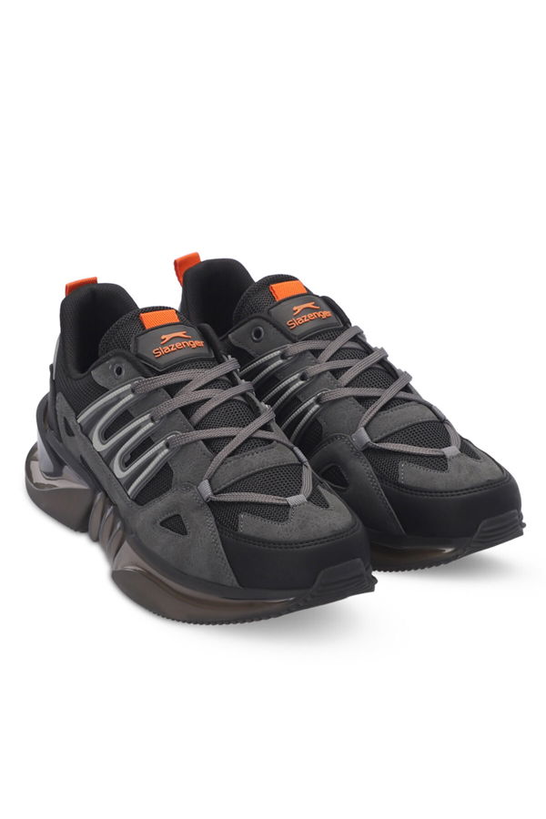 ZALAR Erkek Sneaker Ayakkabı Koyu Gri / Siyah