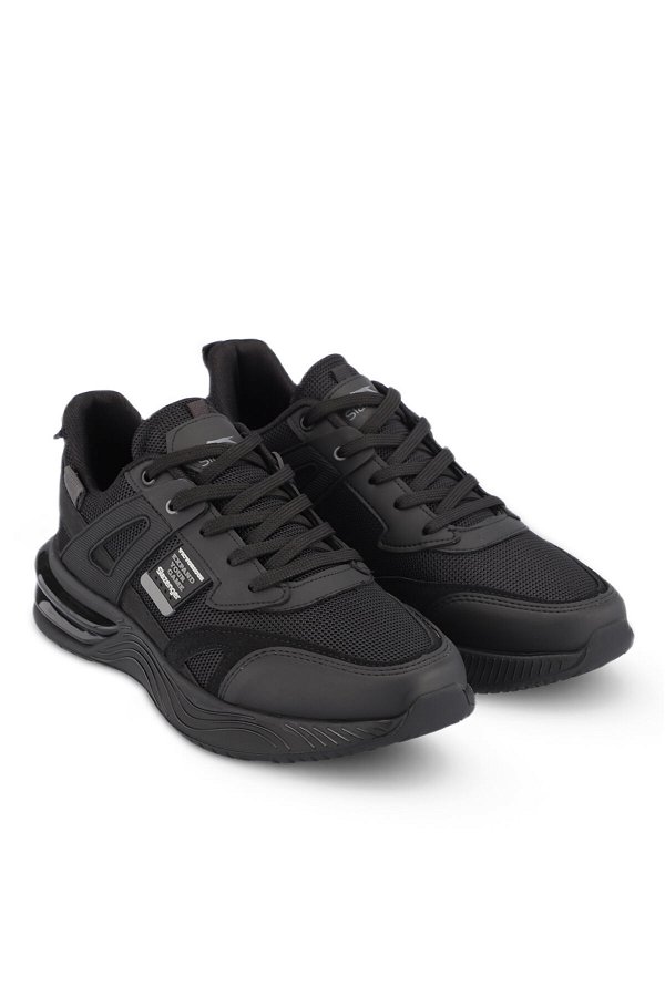 ZEND Erkek Sneaker Ayakkabı Siyah / Siyah