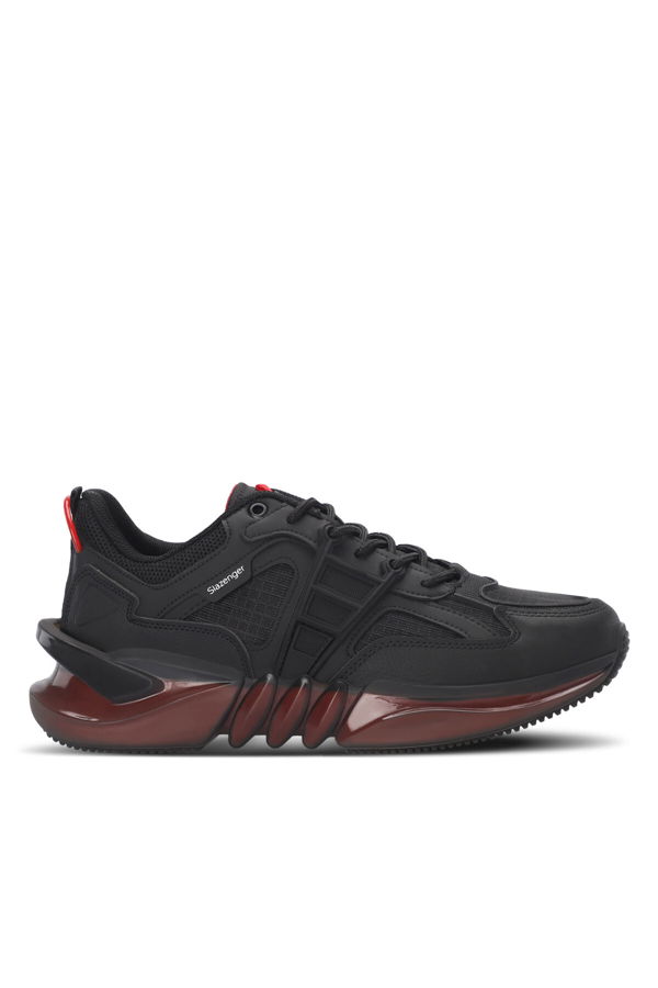 ZENITH Erkek Sneaker Ayakkabı Siyah / Kırmızı