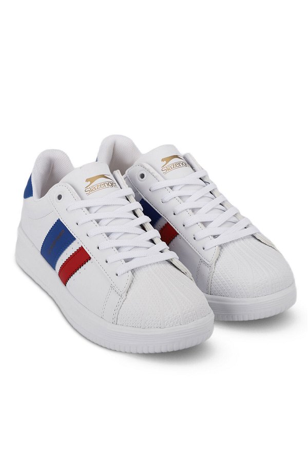 Slazenger ZENO Sneaker Erkek Ayakkabı Beyaz / Saks Mavi