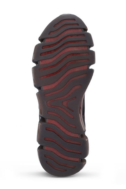 ZEPH Erkek Sneaker Ayakkabı Siyah / Kırmızı