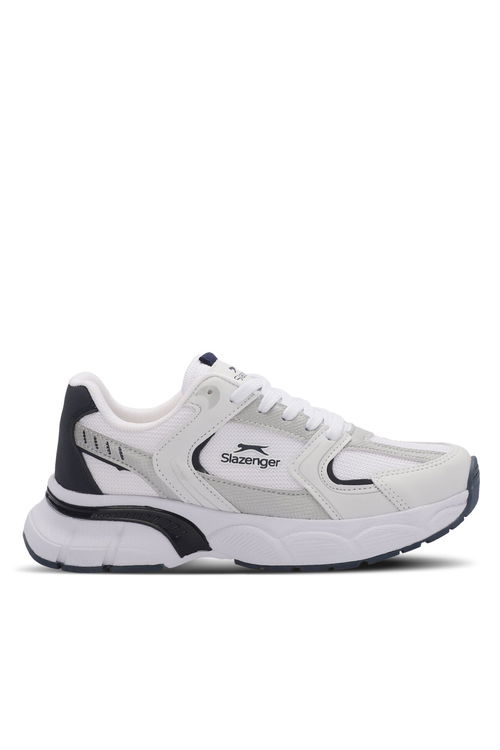 Slazenger ZEX Erkek Beyaz / Lacivert Koşu & Yürüyüş Spor Ayakkabısı