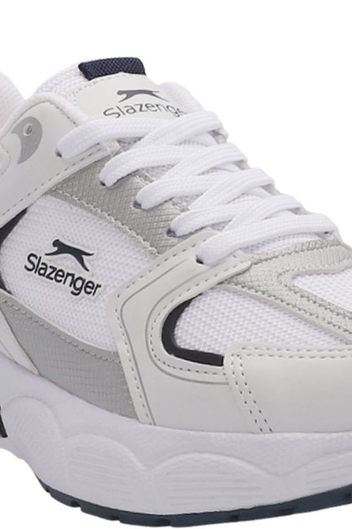 Slazenger ZEX Erkek Beyaz / Lacivert Koşu & Yürüyüş Spor Ayakkabısı